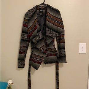 Polyester, wool jacket